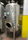 Used Alpha Stainless Tank, Approximate 250 Gallon, Stainless Steel, Vertical. Approximate 36