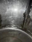 Used Alpha Stainless Tank, Approximate 250 Gallon, Stainless Steel, Vertical. Approximate 36