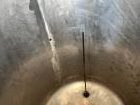 Used-Alpha Stainless Tank, Approximate 250 Gallon, Stainless Steel, Vertical. Approximate 36