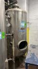 Used-Alpha Stainless Tank, Approximate 250 Gallon, Stainless Steel, Vertical. Approximate 36