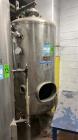 Used Alpha Stainless Tank, Approximate 250 Gallon, Stainless Steel, Vertical. Approximate 36