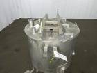 Used Apache Stainless Equipment Tank, 60 Gallon, 304 Stainless Steel, Vertical.