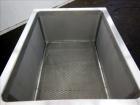 200 Gallon Stainless Steel Apache Stainless Equipment Square Gravity Filter Tank