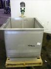 202 Gallon Stainless Steel Apache Stainless Equipment Square Gravity Filter Tank