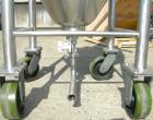 Used B & G Pressure Tank, 75 Gallon, 316 Stainless Steel, Vertical. Approximately 32