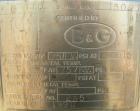Used B & G Pressure Tank, 75 Gallon, 316 Stainless Steel, Vertical. Approximately 32