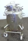 Used B&G Machine Pressure Tank, 55 Gallon (208.14 Liter), 316 Stainless Steel, Vertical. Approximate 26