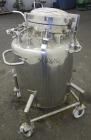 Used B&G Machine Pressure Tank, 55 Gallon (208.14 Liter), 316 Stainless Steel, Vertical. Approximate 26