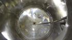 Used B&G Machine Pressure Tank, 55 Gallon (208.14 Liter), 316 Stainless Steel, Vertical. Approximate 26