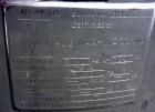 Used B&G Machine Pressure Tank, 55 Gallon (208.14 Liter), 316 Stainless Steel, Vertical. Approximate 26