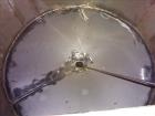 Used Bendel Tank, Approximate 250 Gallon, 304L Stainless Steel, Vertical.