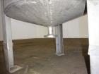 Used Bendel Tank, Approximate 250 Gallon, 304L Stainless Steel, Vertical.