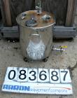USED: Bolz Tank, 20 gallon, 304 stainless steel, vertical. 17-3/4