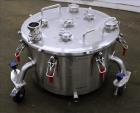 Used Bulling Metal Works Tank, 40 Gallon, 316L Stainless Steel, Vertical. 28