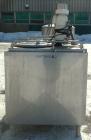 Used Cherry Burrell 3 Compartment Tank, approximately 390 total gallons, 130 gallon each compartment, model UAMS375R, 304 stainless steel, horizontal. Each compartment measures approximately 36