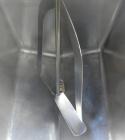 Used Cherry Burrell 3 Compartment Tank, approximately 390 total gallons, 130 gallon each compartment, model UAMS375R, 304 stainless steel, horizontal. Each compartment measures approximately 36