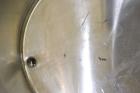 Used Cherry-Burrell Tank, 160 Gallon, 304 Stainless Steel, Vertical. 36’’ Diameter x 37’’ straight side. Open top with a 2 piece cover, sloped bottom. Provision for a clamp on agitator. 2’’ Tri-clamp...