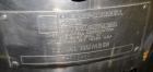 Used Cherry-Burrell Tank, 65 Gallon, 304 Stainless Steel, Vertical. 24’’ Diameter x 34’’ straight side. Open top with a 2 piece cover, sloped bottom. Lightnin clamp on agitator, model XD-30-3PH. ½’’ ...