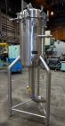 Used Cherry Burrel Deaerator Pressure Tank, 75 Gallon, 316L Stainless Steel, Vertical. 24