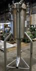 Used Cherry Burrel Deaerator Pressure Tank, 75 Gallon, 316L Stainless Steel, Vertical. 24