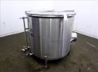 Used Cherry Burrel Tank, Approximately 300 Gallon, 304 Stainless Steel, Vertical. 48