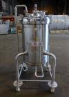 Used Cherry Burrell Portable Tank, 68.5 Gallon (250 liters), 316 Stainless Stee