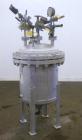 Used Chicago Boiler Company Pressure Tank, 50 Gallon, 304 Stainless Steel, Vertical. 24