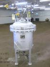 Used Chicago Boiler Company Pressure Tank, 50 Gallon, 304 Stainless Steel, Vertical. 24