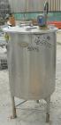 Used Coulter Tank, 75 gallon, 304 stainless steel, vertical. 26