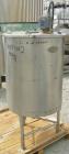 Used Coulter tank, 75 gallon, 304 stainless steel, vertical. 26