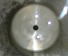 Used Creamery Package Tank, 250 gallon, 304 stainless steel, vertical. Approximately 36