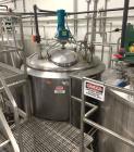 Used-850 Gallon Crepaco Stainless Steel Jacketed Mix Tank