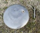Used Stainless Steel Storage Tank - 600L Criveller, 28.5” Dia, 54” Height