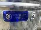 Used Stainless Steel Storage Tank - 600L Criveller, 28.5” Dia, 54” Height