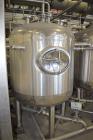 Unused- Criveller Company Jacketed Tank, Model 7.5BBL, Approximate 150 Gallons (567 Liter), 304 Stainless Steel, Vertical. A...