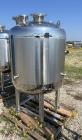 Unused- Criveller Company Jacketed Tank, Model 7.5BBL, Approximate 150 Gallons (567 Liter), 304 Stainless Steel, Vertical. A...