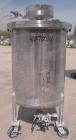 Used 50 Gallon Stainless Steel Custom Fabricators Pressure Tank