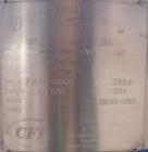 Used 50 Gallon Stainless Steel Custom Fabricators Pressure Tank