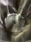 Used Custom Metalcraft Portable Tank, Approximate 150 Gallon, Model 4A07079200, 316 Stainless Steel. Approximate 36