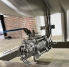 Used Custom Metalcraft Portable Tank, Approximate 150 Gallon, Model 4A07079200, 316 Stainless Steel. Approximate 36