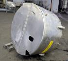 Used Custom Metalcraft Tank, 200 Gallon, 304 Stainless Steel, Vertical. 48' Diameter x 26