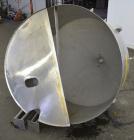 Used Custom Metalcraft Tank, 200 Gallon, 304 Stainless Steel, Vertical. 48' Diameter x 26