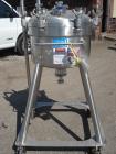 Used 80 Liter DCI receiver, 316L stainless steel construction, 24