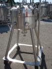 Used 80 Liter DCI receiver, 316L stainless steel construction, 24