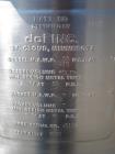 Used 80 Liter DCI receiver, 316L stainless steel construction, 24