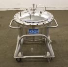 Used DCI Pressure Tank, 60 Liter (15.8 Gallon), 316 Stainless Steel, Vertical.