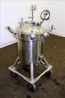 Used DCI Pressure Tank, 22.5 Gallon (85 Liter), 316L Stainless Steel, Vertical. 18