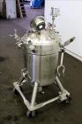 Used DCI Pressure Tank, 22.5 Gallon (85 Liter), 316L Stainless Steel, Vertical. 18