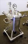 Used DCI Pressure Tank, 22.5 Gallon (85 Liter), 316L Stainless Steel, Vertical. 18