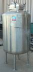 Used DCI WFI Storage Pressure Tank, 200 Gallon, 316L Stainless Steel, Vertical. 35-3/4’’ Diameter x 42